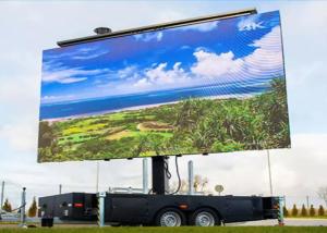 Quality Dustproof Outdoor Mobile LED Screen Rental Full Color SMD1515 IP43 wholesale