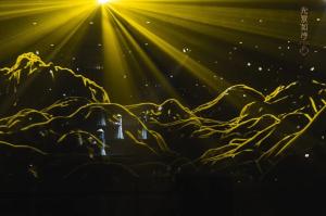 Quality Holographic Eyeliner Foil 3D Holographic Display for Concert , Fashion Showcase wholesale