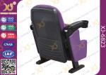 Indoor Theater Auditorium Movie Theater Chairs Stadium Seating With Cup Holder