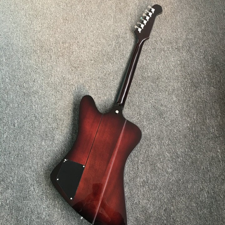 Chibson firebird electric guitar dark red finish firebird guitar free shipping honeyburst firebird guitar