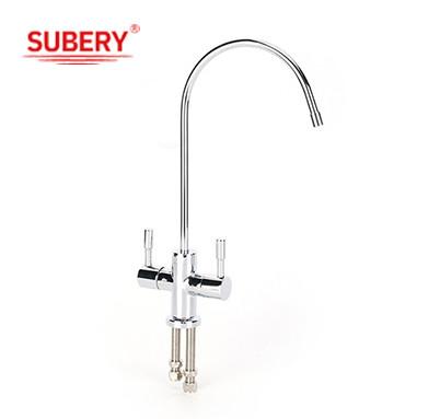 Kitchen Faucet Drinking Water Tap Stainless Steel 304 Brushed Double Dual Handle