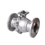 Stainless Steel 304/316 High Platform Flanged Ball Valve for Straight Through