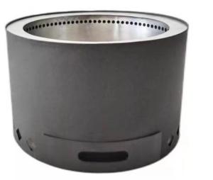 Quality Portable BBQ Stainless Steel Fire Pit Smokeless Black Campfire Stove wholesale