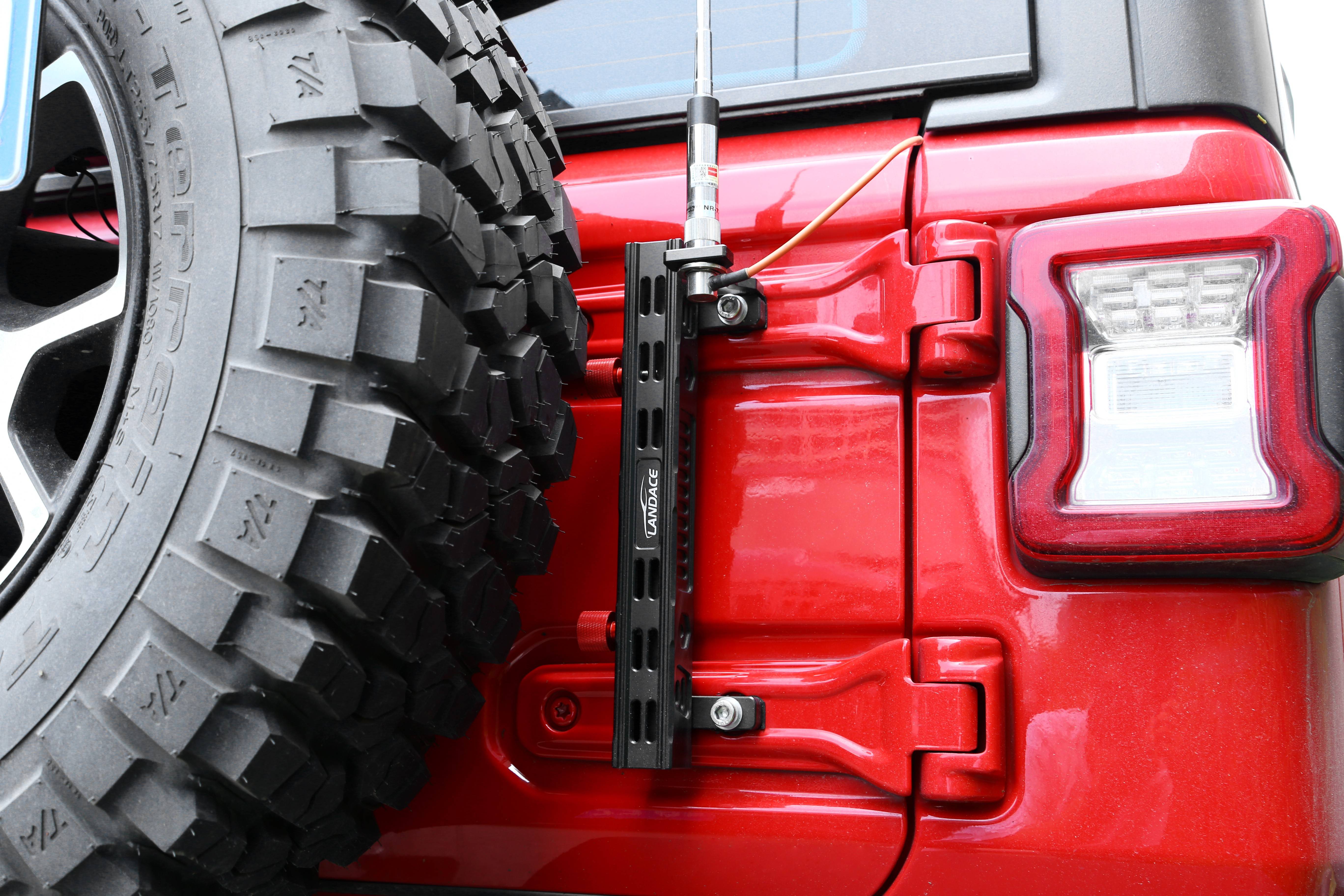 Easy Installed Flagpole Holder Bracket for Jeep Wrangler Tank 300 4x4 Off Road Vehicle