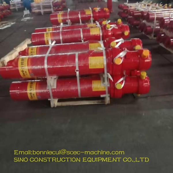 High Strength Truck Spare Parts Tipper Single Acting Telescopic Hydraulic