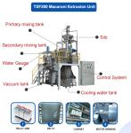 Food Beverage Production 80-300kg/h Capacity Italian Pasta Macaroni Making