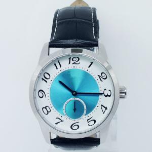 Quality 2014 fashion watch Stainless steel case with geniune leather strap wholesale