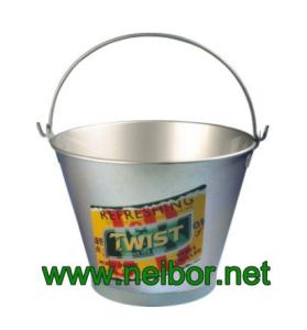 Quality high quality metal tin beer bucket ice bucket beer coolers with custom printing Logo wholesale