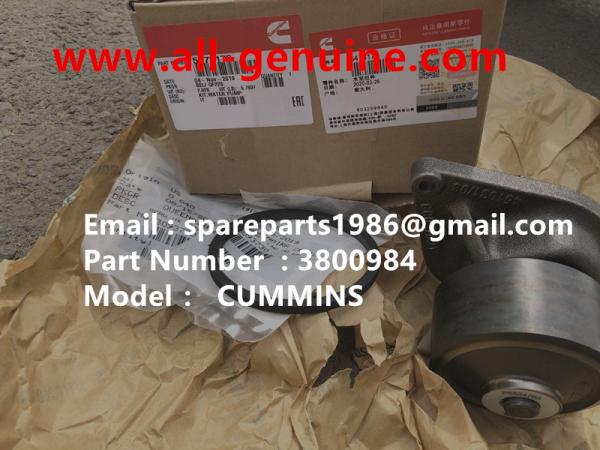 3800984 WATER PUMP CUMMINS ENGINE TEREX NHL DUMP TRUCK TR35 TR50 TR60 TR100