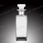 Clear Oval Empty Whiskey Glass Bottles 750ML