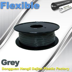 Quality 1.75 / 3.00mm Flexible 3d Printer Filament 0.8KG / Roll wholesale
