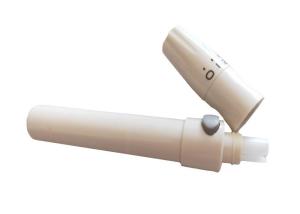 Quality No Eject White Blood FDA Painless Lancing Device For Sugar Testing Lancing Pen wholesale