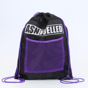 Quality Custom Sports Gym Nylon Breathable Drawstring Packaging Bags wholesale