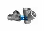 Socket Weld Lateral Tee Forged Pipe Fittings 45 Degree 1 / 2 " 3000LB Pressure