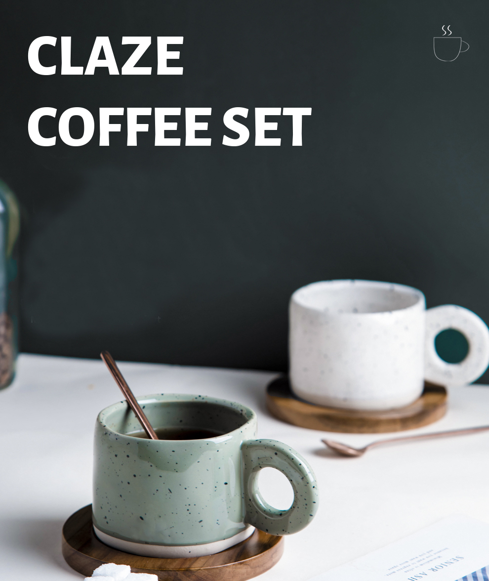 Porcelain Coffee Cup Reusable Eco-Friendly Stoneware Cup Of Coffee For Business Gifts