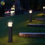 90x90xH600mm Modern Outdoor square Waterproof lawn garden light acrylic lawn