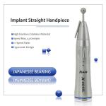 Durable Straight Nose Cone Handpiece , Stainless Steel Dental Handpiece Fiber