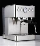 220V Home Semi Automatic Espresso Machine Stainless Steel Steam Wand