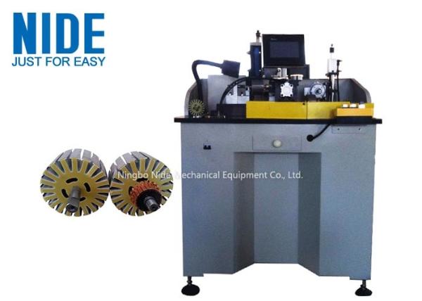 Cheap 400KG Armature Commutator Turning Machine With Rotary Brushing Station for sale