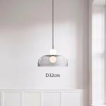 Glass Pendant Light Post-modern Pendant Lamp Bedside Living Room stairwell