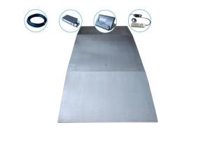 Quality Stainless Steel Weighing Platform Floor Scale Industrial 2 Ton Anti Rust wholesale