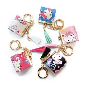 Quality Chorme Plating Personalized Leather Keychain wholesale