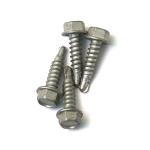 Hex Head Bi - Metal Self Drilling Screws , Double Stainless Steel Combination