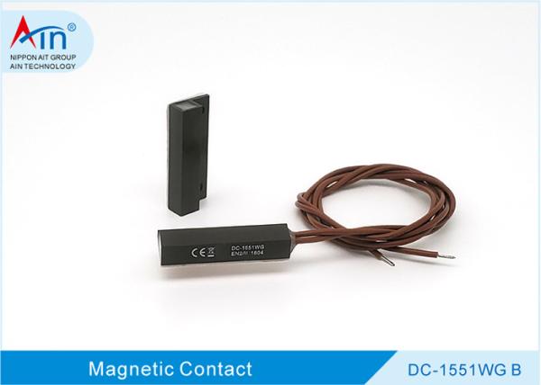 DC-1551WG B; ABS Material Surface Mount Door Contact Sensor For Wooden Door Or