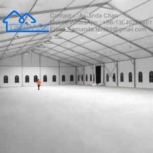 Quality Outdoor Heavy Duty Customized Size Aluminum Waterproof PVC Canopy Marquee Tent For Storage wholesale