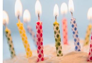 Quality 100% Paraffin Wax Diamond Birthday Candles For Celebration Multi Colored wholesale