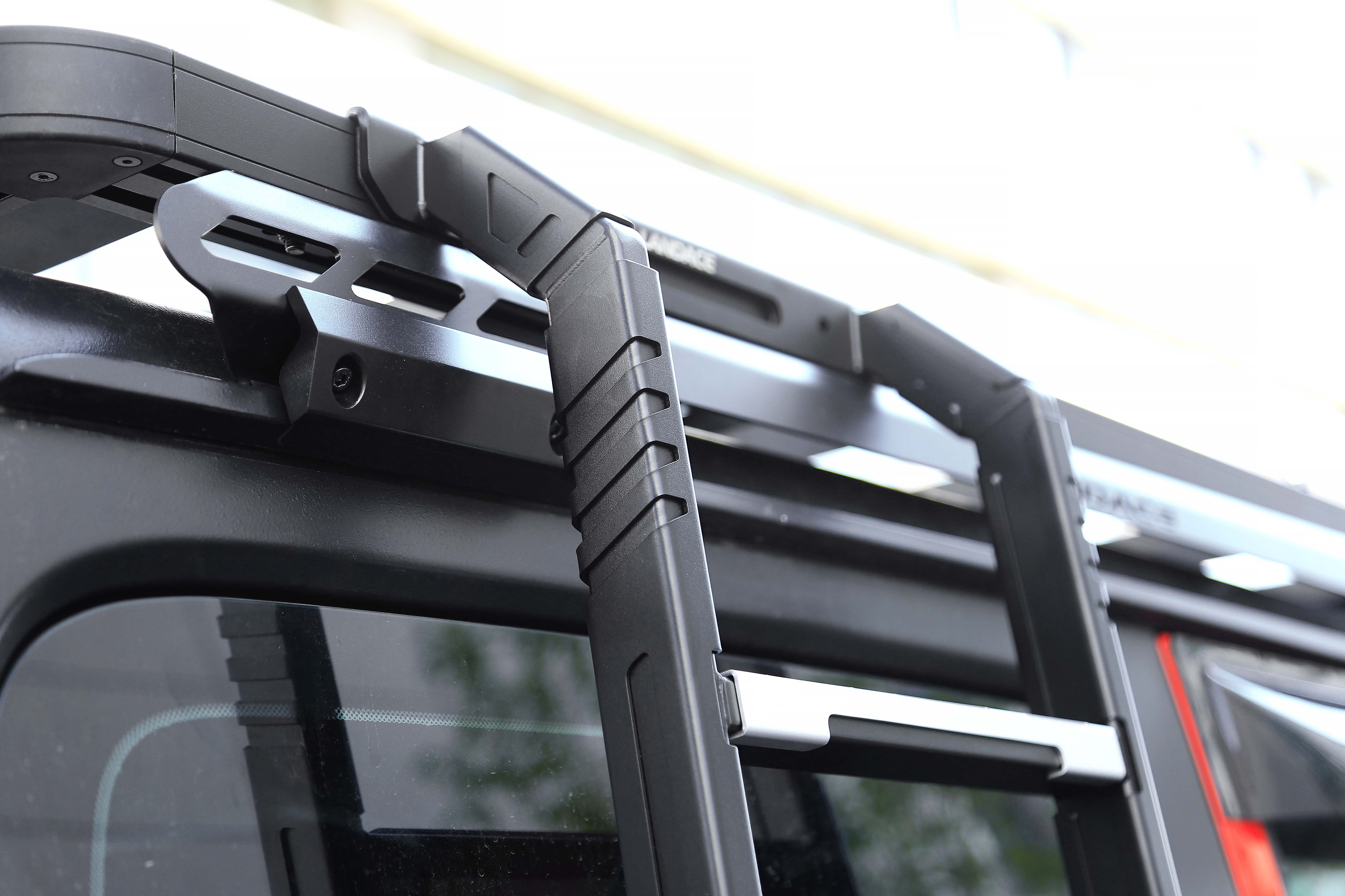 Electrophoresis Car Side Ladder Aluminum Alloy Roof Rack Side Ladder