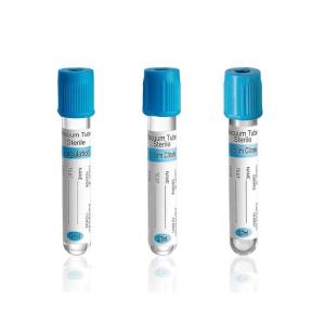 Quality Blue Cap 5ml,10ml Laboratory Test Sodium Citrate Vacuum Blood Collection Pt Tube For Blood Coagulation Test wholesale