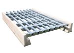 Fully Welded Hot Dipped Galvanised Cattle Guard Grid , Steel Cattle Access Grid