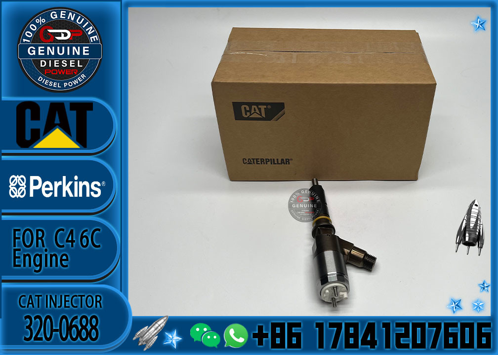 2645A748 Factory outlet Diesel fuel injector 2645A748 320-0688 10R-7939 for C4.2 C6.4 Excavator C4.2 C6.4 320D