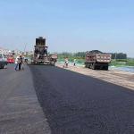 100-200kN High Tensile Fiberglass Geogrid Coated Bitumen Grid for Airport