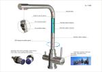Black Stainless Steel 304/316 Kitchen Sink Faucet Pure Water Filter Mixer Tap 3