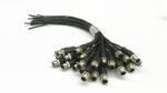 Over - Molded Circular Connector Cable Assembly M12 Sensor Cable Length 100 /