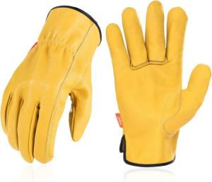 Quality Tear Proof Hand Leather Gloves Dexterity Easy On And Off S - XL Size wholesale