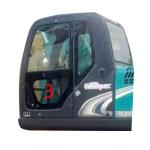 SK-6 SK-8 SK230-6 SK50 KOBELCO Excavator Glass Left Door Lower Position NO.3