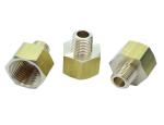 Brass Pipe Fitting Adapter 1/4 NPT Male x 1/2 NPT Female Brass Safety Relief