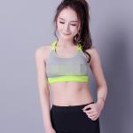 Lady running bra, fitting design, stretch weave. XLBR014, sports wear.