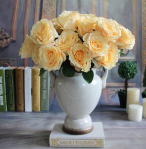 Quality UVG Hot New Products for 2016 Artificial Flower Rose Bud Wedding Decorating wholesale
