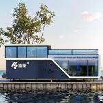 Space Capsule House Galvanized Steel Frame 2 Years Warranty