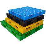 5 Ton Forklift Plastic Pallet Black Injection Moulded Plastic Pallets