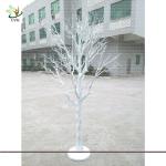 UVG wedding centerpiece ideas white plastic dry tree fake decorative twigs for