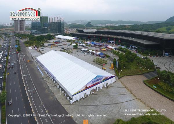 Big Waterproof PVC Outdoor Exhibition Tents 50X115m with Air Conditioner for Car