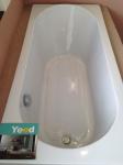 acrylic/ABS plain bathtub