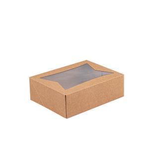 Quality Stamping Printing Food Packaging Paper Box For Brown Packaging Solution wholesale
