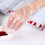 Men And Women Food Grade Waterproof Disposable Poly PE Gloves