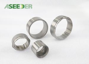 Quality Sliver Color Tungsten Carbide Sleeve Bearing Bushing High Surface Roughness wholesale